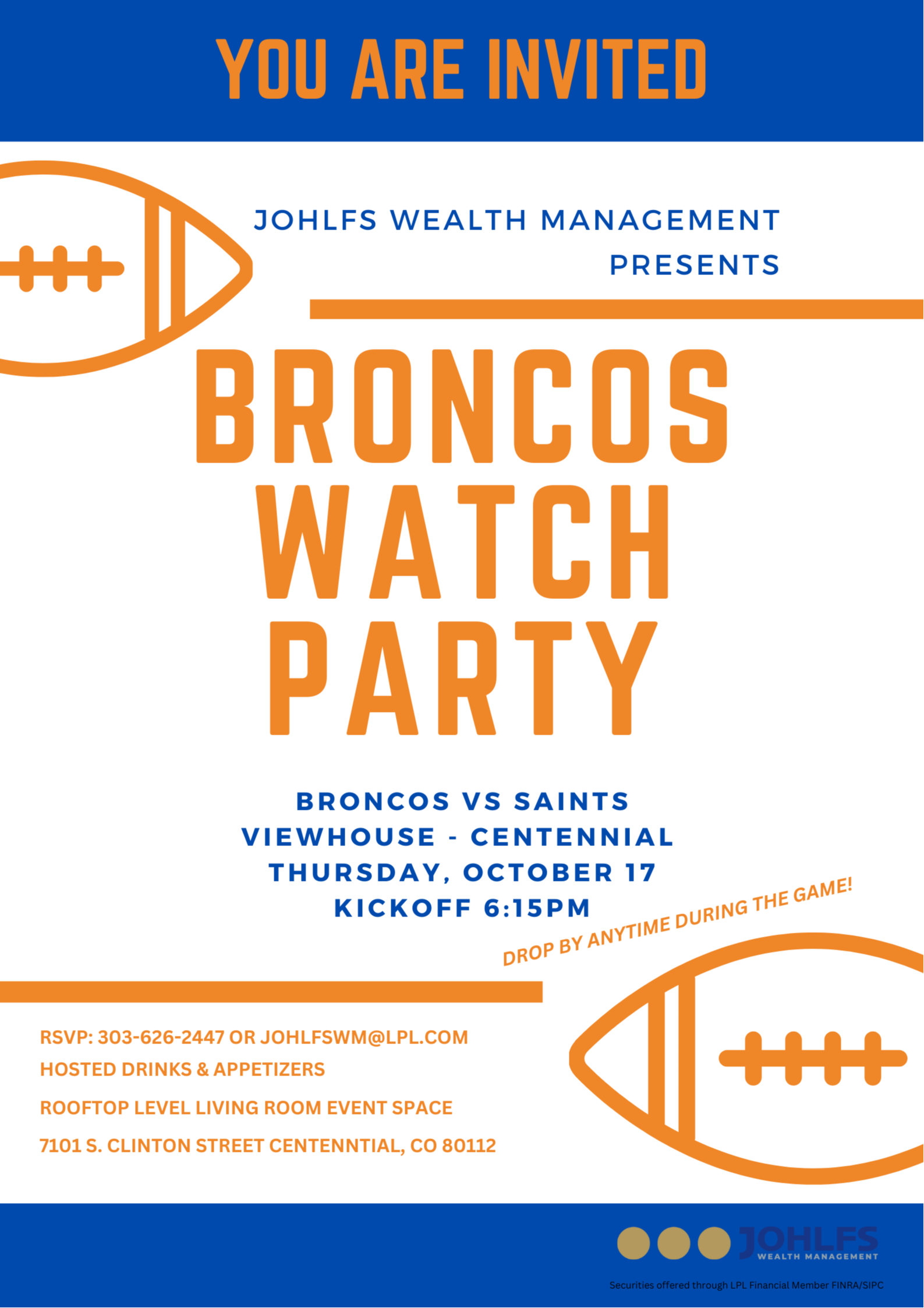 You're invited