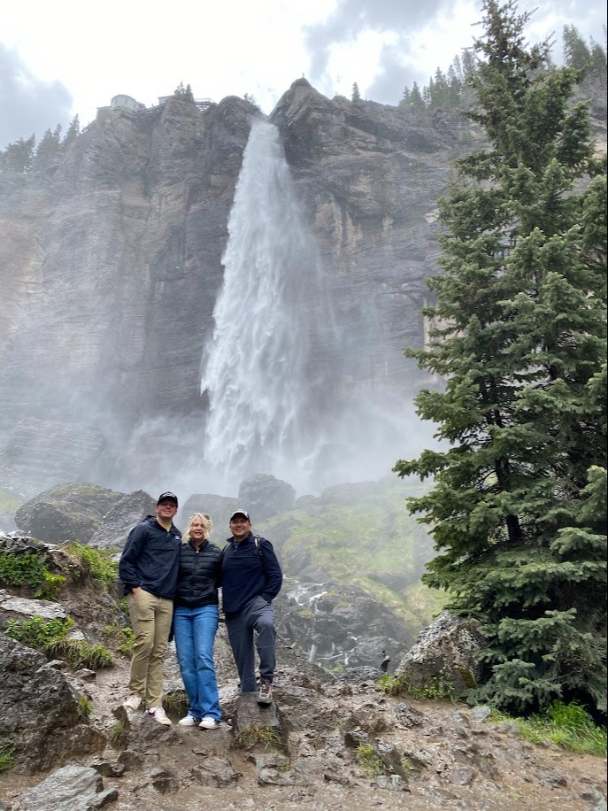 Cathy and her family image